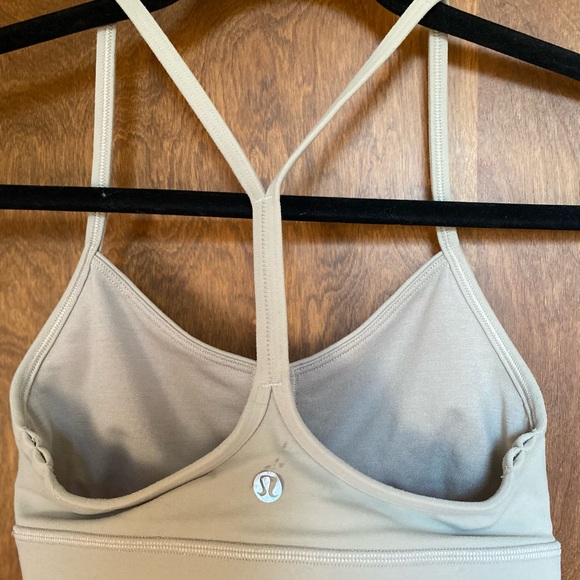Lululemon Flow Y Nulu Bra. Light support and buttery-soft fabric. Sm - Picture 2 of 3